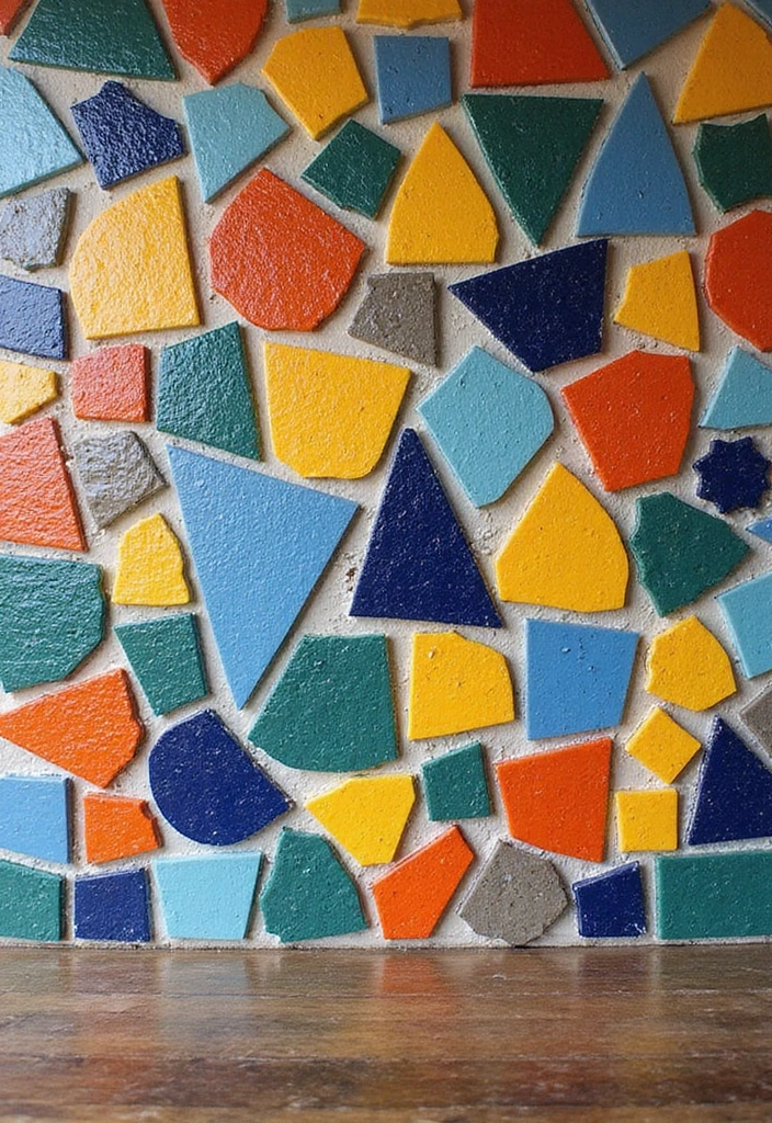 28 Bohemian Kitchen Backsplash Ideas That Pop - 3. Colorful Mosaic Tiles