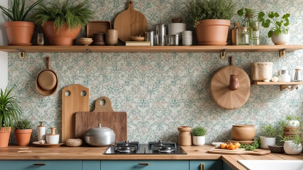 28 Bohemian Kitchen Backsplash Ideas That Pop