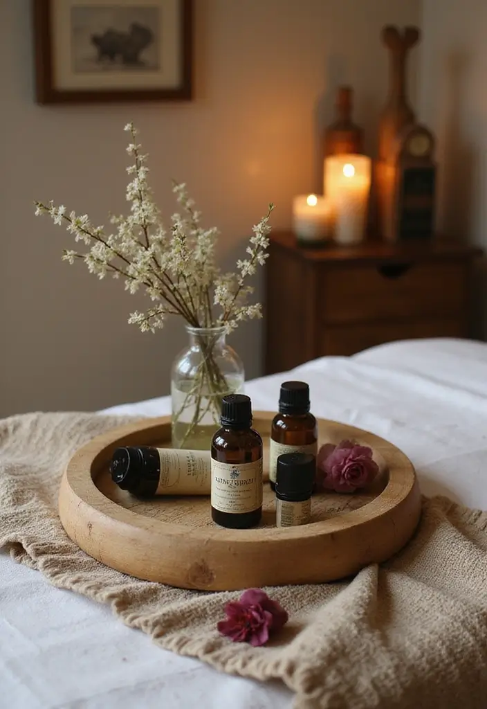 28 Bohemian Massage Room Ideas for a Calm Escape 18 28 Bohemian Massage Room Ideas for a Calm Escape - 18. Customized Scent Stations