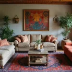 28 Eclectic Bohemian Living Room Ideas to Copy Instantly