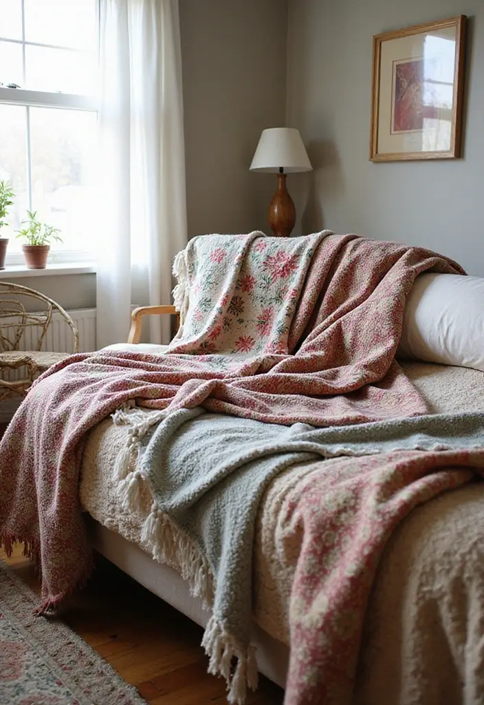 28 Purple Bohemian Bedroom Ideas Full of Character 26 28 Purple Bohemian Bedroom Ideas Full of Character - 26. Personalized Throw Blankets