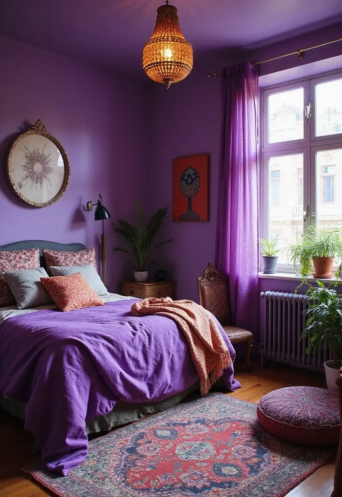 28 Purple Bohemian Bedroom Ideas Full of Character 29 28 Purple Bohemian Bedroom Ideas Full of Character - Conclusion
