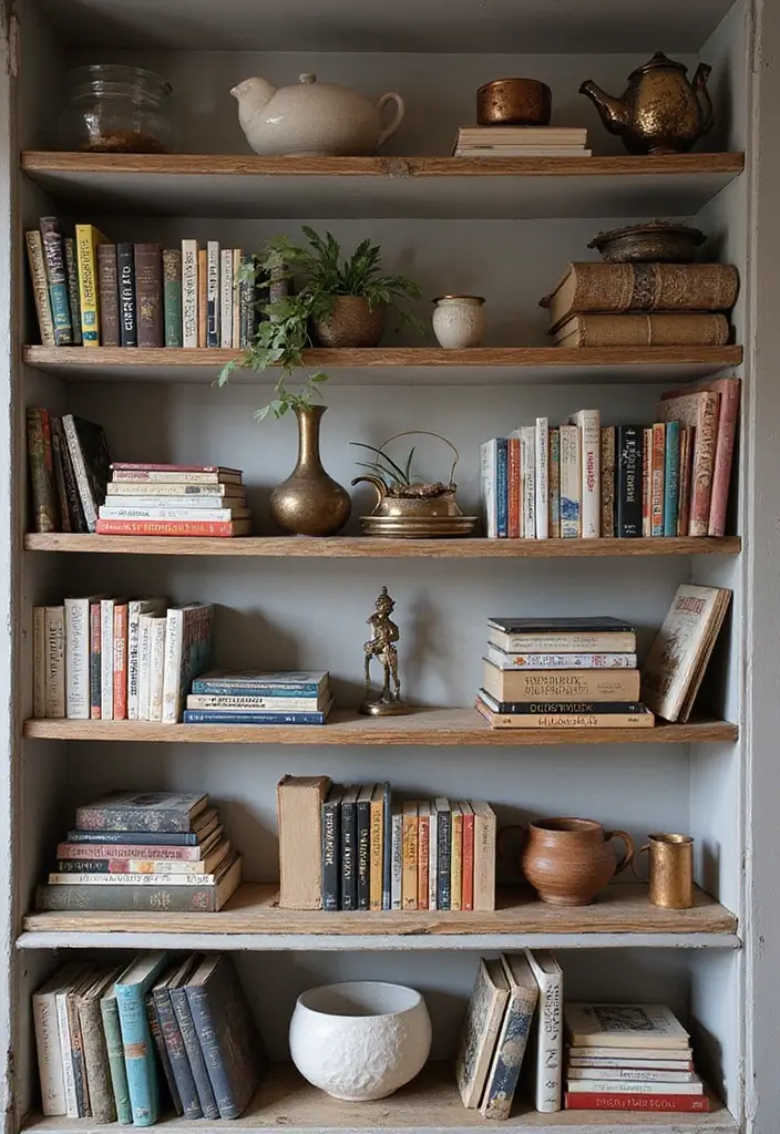 29 Bohemian Home Inspirations Straight from Pinterest - 12. Open Shelving