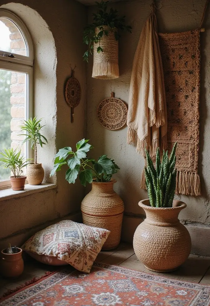 29 Bohemian Home Inspirations Straight from Pinterest - 13. Boho Chic Textures