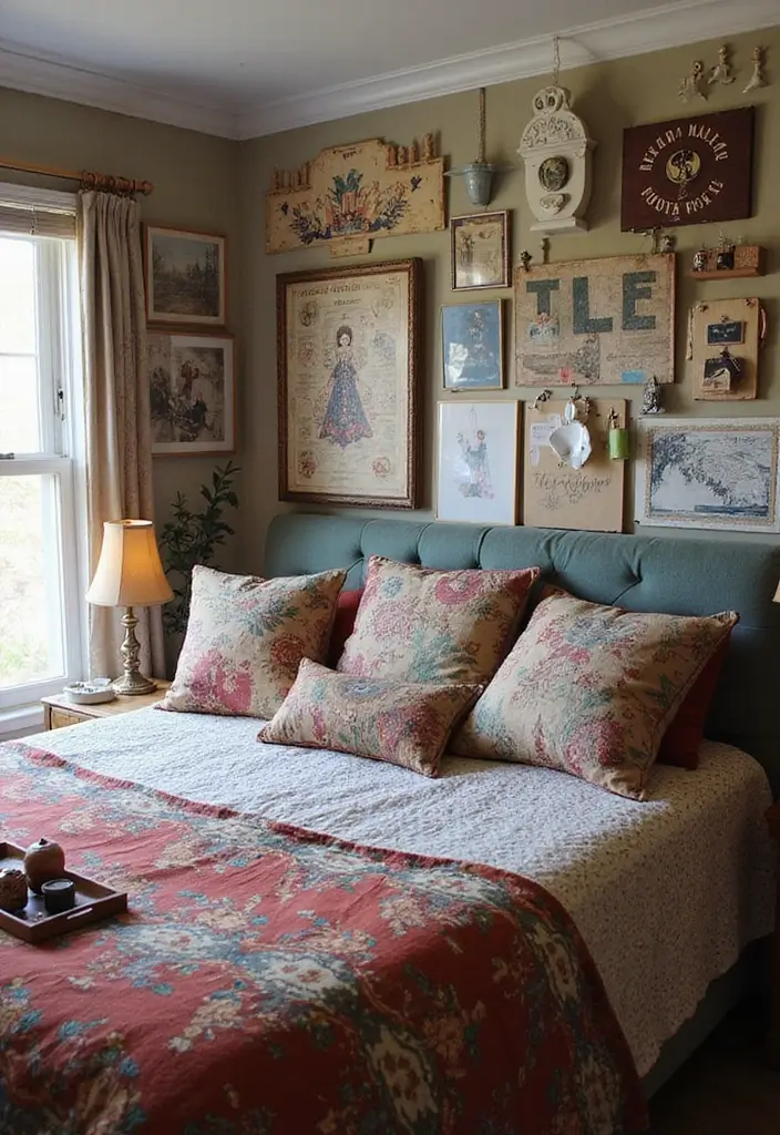 29 Bohemian Style Bedroom Designs Full of Charm 10 29 Bohemian Style Bedroom Designs Full of Charm - 10. Personal Touches and Memories