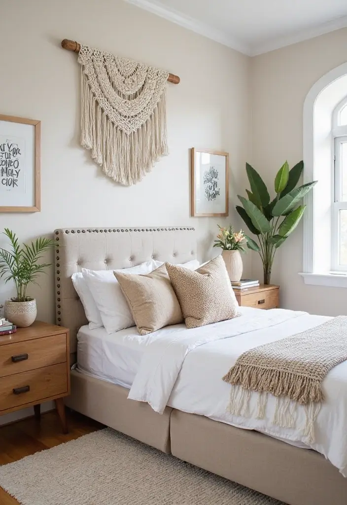 29 Bohemian Style Bedroom Designs Full of Charm 17 29 Bohemian Style Bedroom Designs Full of Charm - 17. DIY Decor Projects