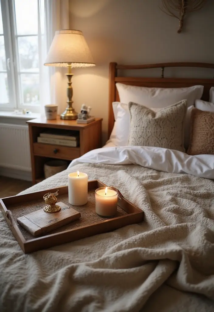 29 Cozy Bohemian Bedroom Ideas to Try This Year 19 29 Cozy Bohemian Bedroom Ideas to Try This Year - 19. Comforting Bedside Elements