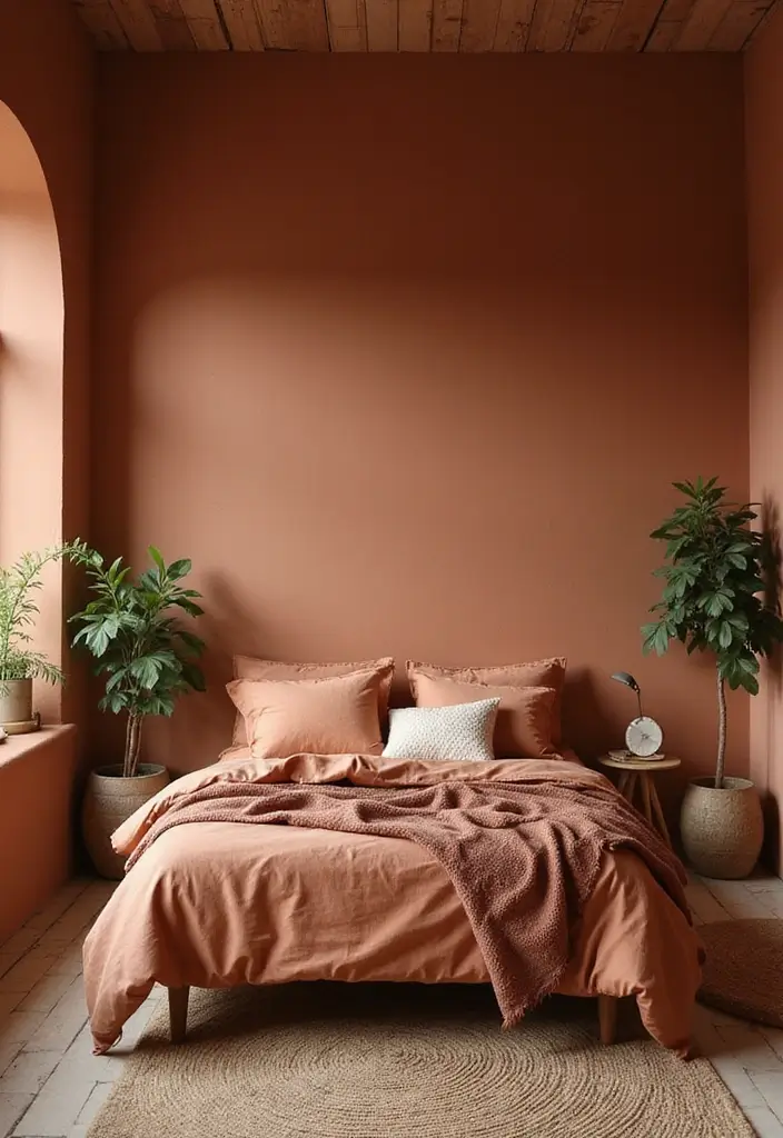 29 Cozy Bohemian Bedroom Ideas to Try This Year 2 29 Cozy Bohemian Bedroom Ideas to Try This Year - 2. Earthy Color Palettes