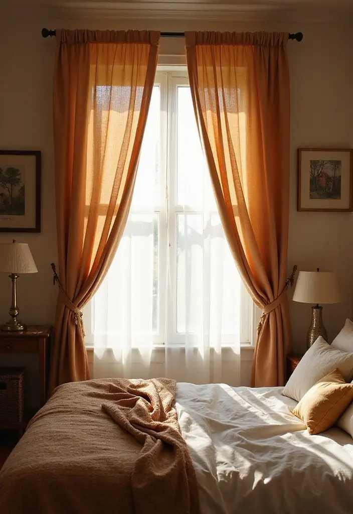 29 Cozy Bohemian Bedroom Ideas to Try This Year 20 29 Cozy Bohemian Bedroom Ideas to Try This Year - 20. Elegant Curtains