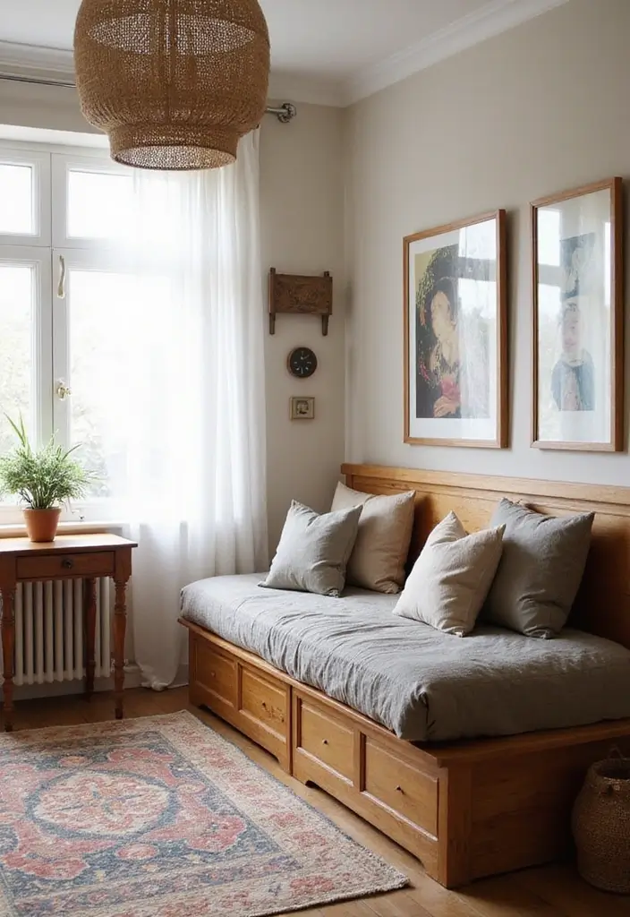 29 Cozy Bohemian Bedroom Ideas to Try This Year 22 29 Cozy Bohemian Bedroom Ideas to Try This Year - 22. Functional Furniture