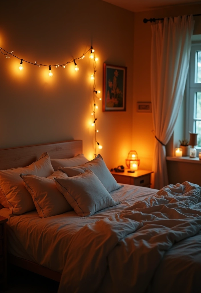 29 Cozy Bohemian Bedroom Ideas to Try This Year 7 29 Cozy Bohemian Bedroom Ideas to Try This Year - 7. Soft Lighting