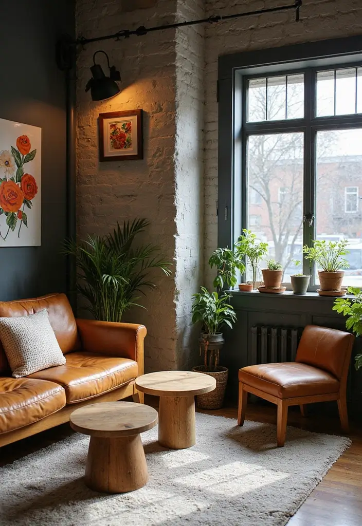 29 Industrial Bohemian Decor Inspirations with Edge - 22. Creative Use of Space