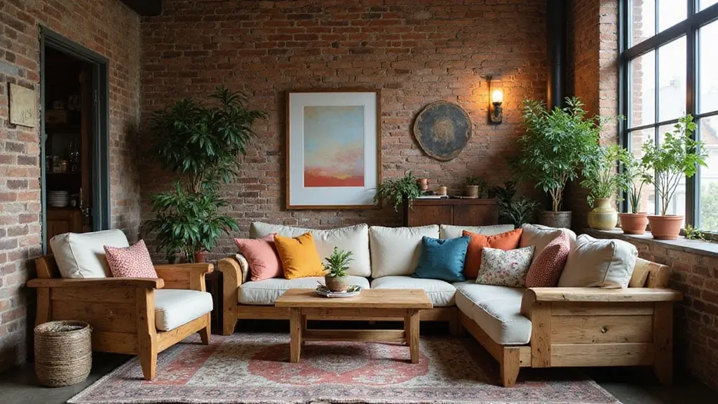 29 Industrial Bohemian Decor Inspirations with Edge