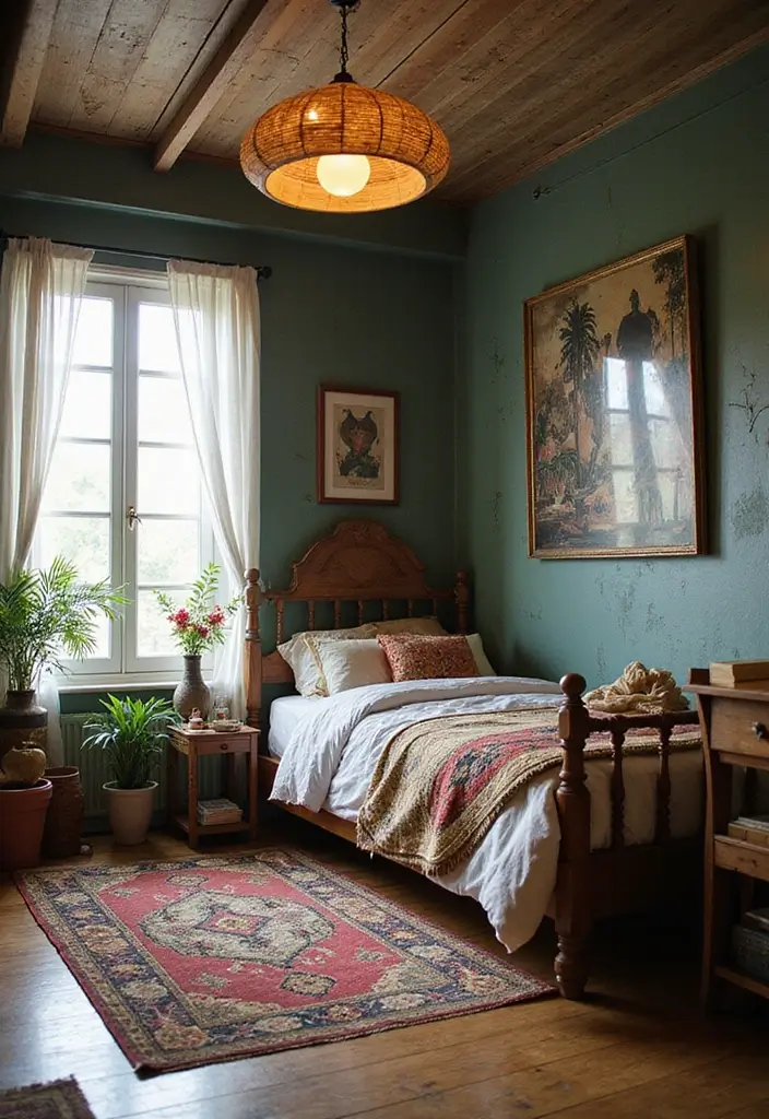 29 Jungle Bohemian Bedroom Designs with Natural Charm - 29. A Personal Touch