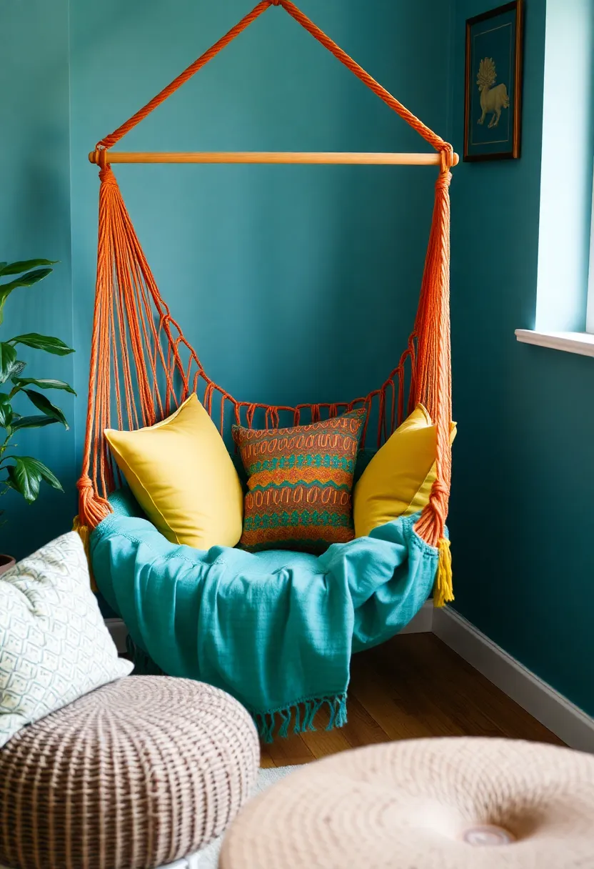 30+ Afro Bohemian Decor Inspirations for a Unique Home 11 30+ Afro Bohemian Decor Inspirations for a Unique Home - 11. Cozy Hammocks