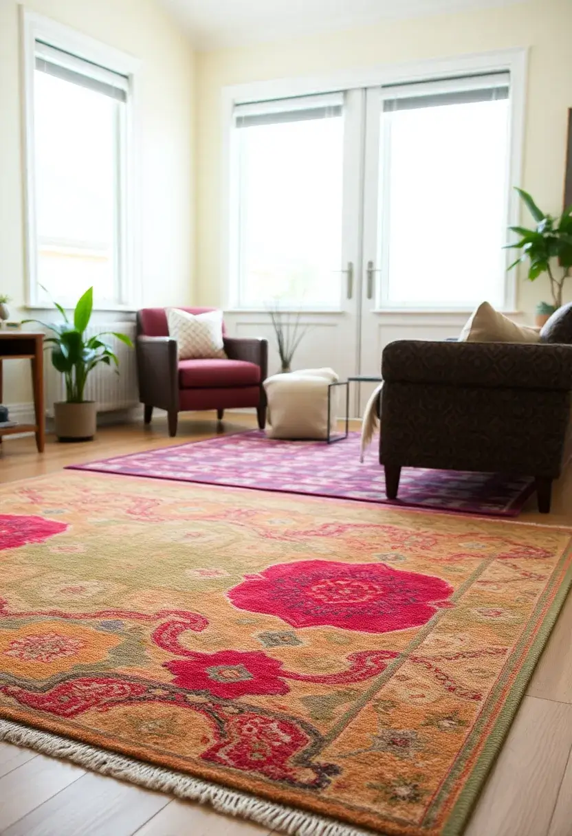 30+ Afro Bohemian Decor Inspirations for a Unique Home 16 30+ Afro Bohemian Decor Inspirations for a Unique Home - 16. Colorful Area Rugs