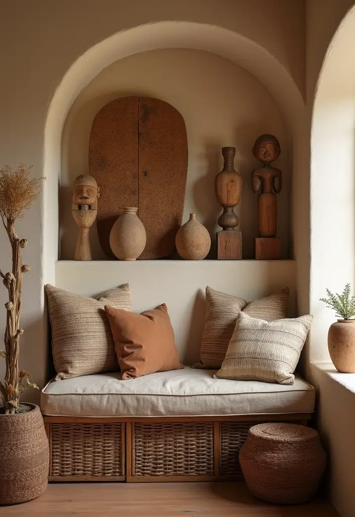 30+ Afro Bohemian Decor Inspirations for a Unique Home 4 30+ Afro Bohemian Decor Inspirations for a Unique Home - 4. Cultural Decor Elements