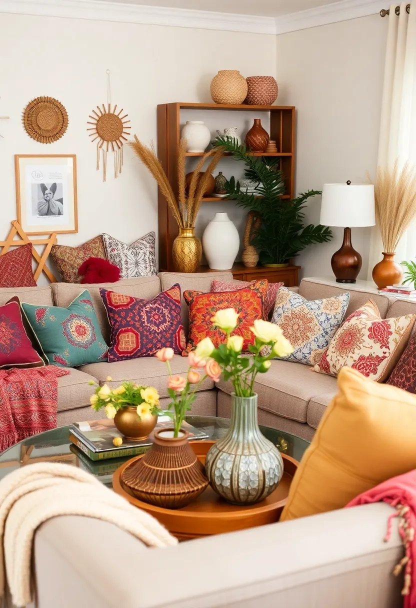 30+ Afro Bohemian Decor Inspirations for a Unique Home 7 30+ Afro Bohemian Decor Inspirations for a Unique Home - 7. Bohemian Home Accessories