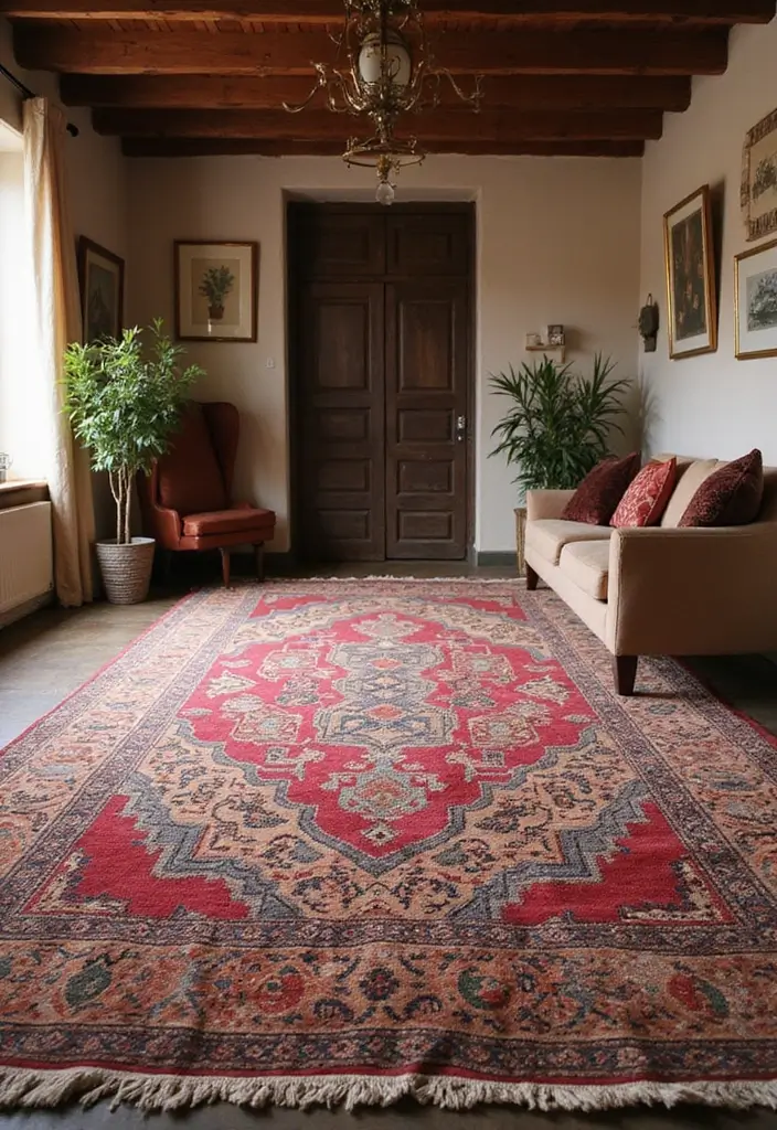 30+ Bohemian Decorating Ideas That Always Look Chic - 11. Moroccan Rugs