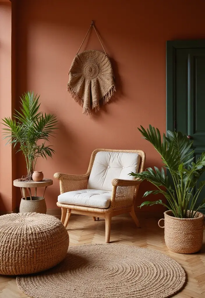 30+ Bohemian Decorating Ideas That Always Look Chic - 19. Earthy Color Palettes