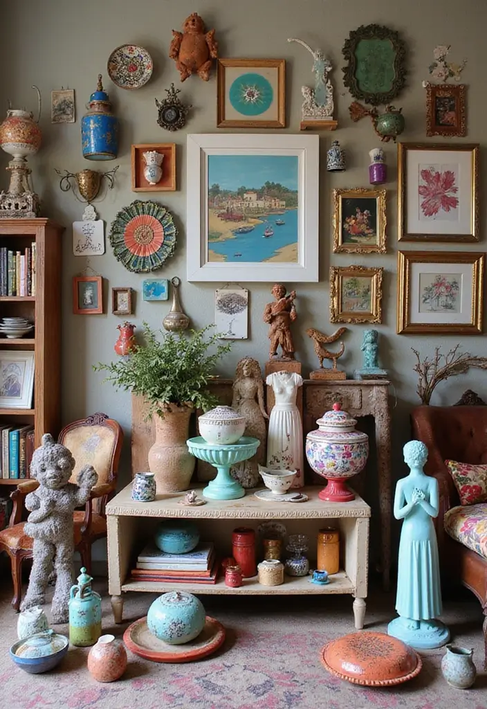 30+ Bohemian Decorating Ideas That Always Look Chic - 20. Artistic Accessories