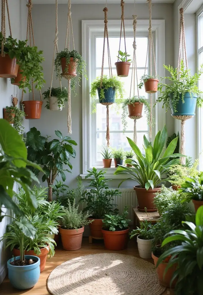 30+ Bohemian Decorating Ideas That Always Look Chic - 4. Indoor Plants