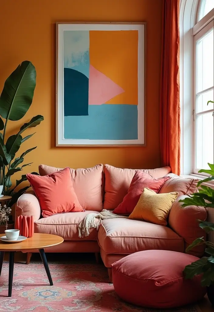 30+ Bohemian Decorating Ideas That Always Look Chic - 6. Vibrant Color Palettes