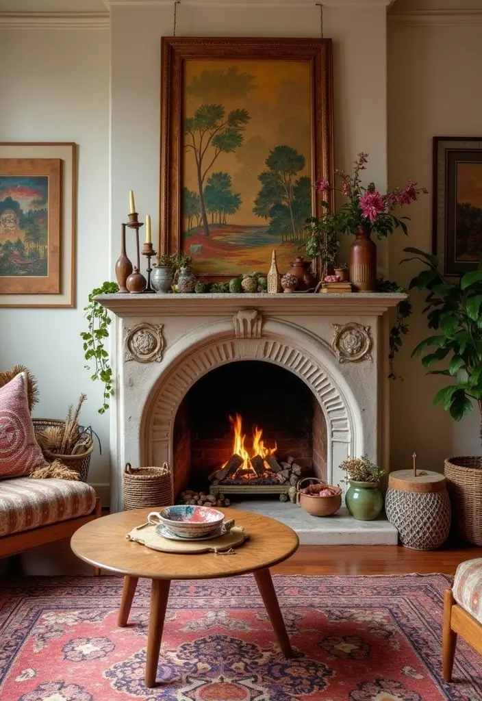 30+ Bohemian Fireplace Ideas That Feel Warm and Inviting 31 30+ Bohemian Fireplace Ideas That Feel Warm and Inviting - Conclusion