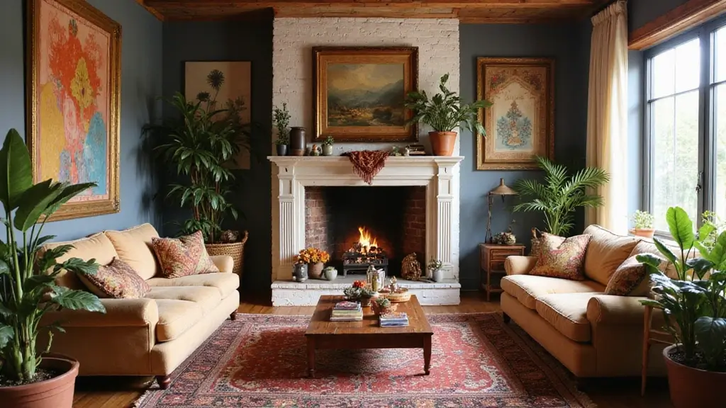 30+ Bohemian Fireplace Ideas That Feel Warm and Inviting