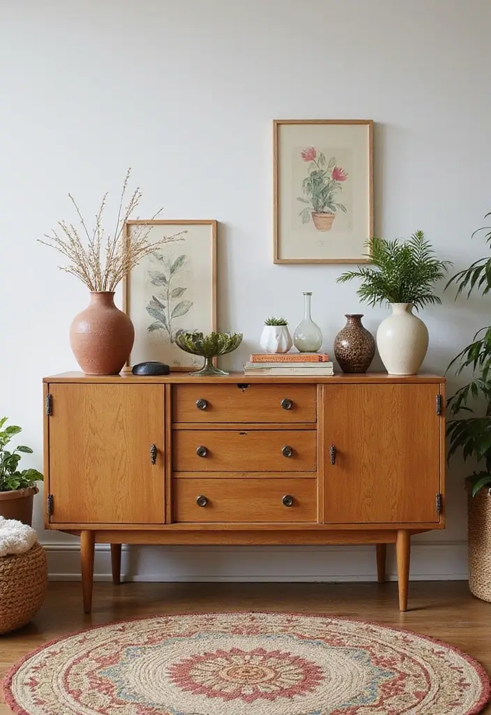 30+ Bohemian Furniture Ideas That Define the Space - 5. Bohemian Sideboards