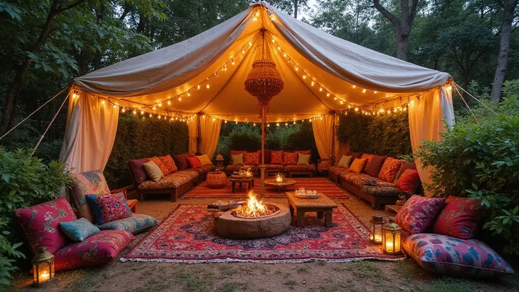 30+ Bohemian Tent Decor Ideas Perfect for Gatherings