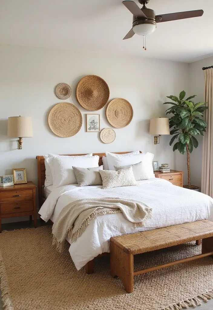 30+ Coastal Bohemian Bedroom Ideas You’ll Adore 13 30+ Coastal Bohemian Bedroom Ideas You’ll Adore - 13. Coastal-Inspired Textures