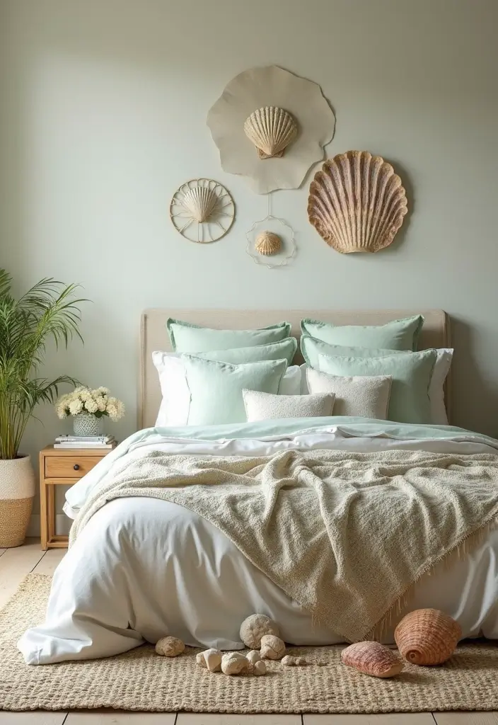 30+ Coastal Bohemian Bedroom Ideas You’ll Adore 2 30+ Coastal Bohemian Bedroom Ideas You’ll Adore - 2. Ocean-Inspired Color Palette