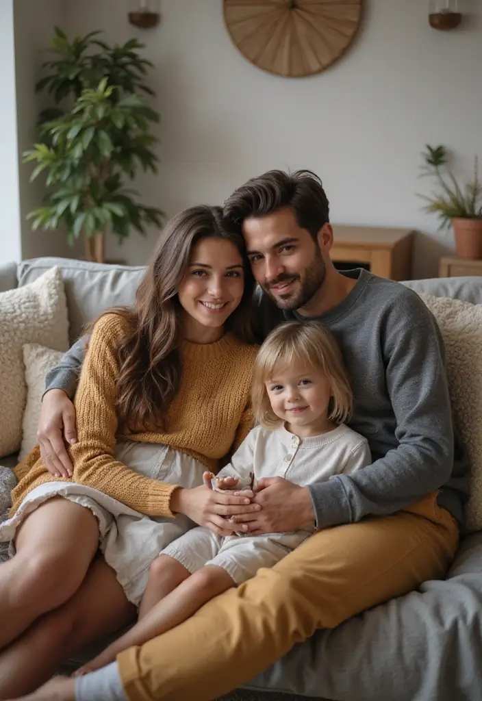 30+ Toca Boca Bohemian House Living Room Inspirations - 24. Cozy Family Bonding Spaces