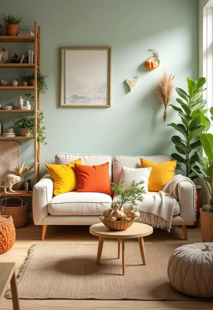 30+ Toca Boca Bohemian House Living Room Inspirations - 25. Seasonal Decor Changes