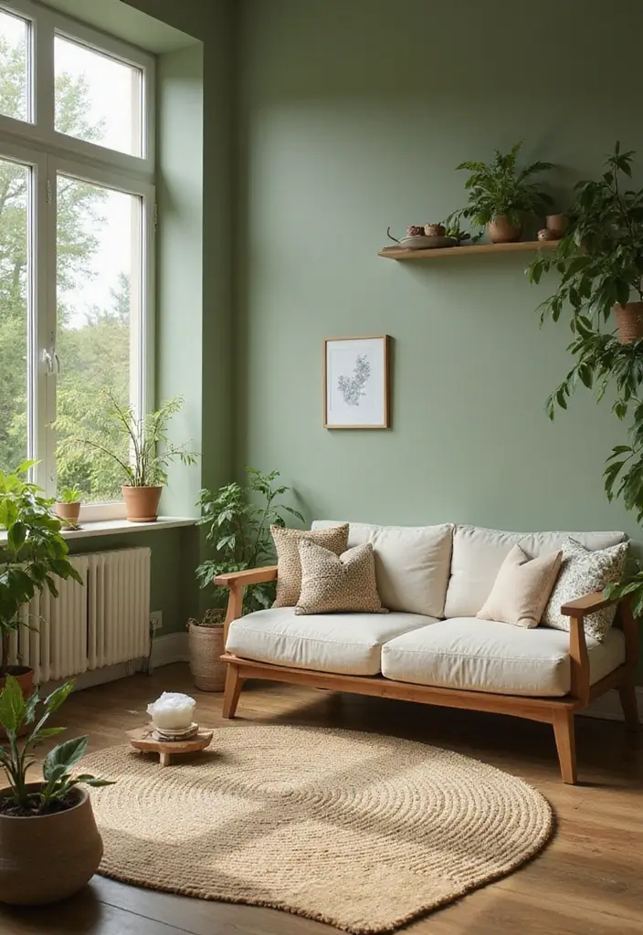 30+ Toca Boca Bohemian House Living Room Inspirations - 28. Nature-Inspired Colors