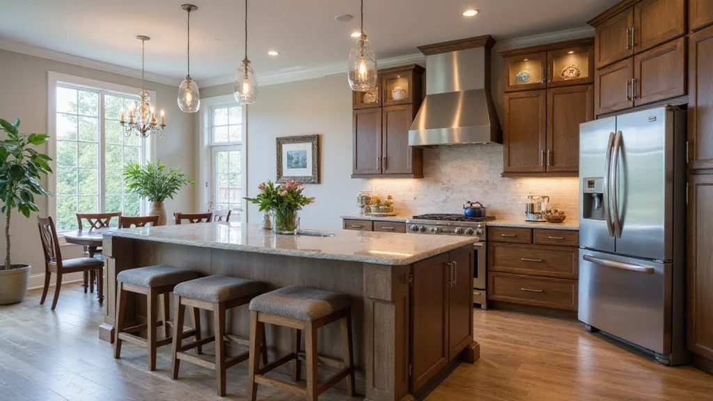 10 Kitchen Island Outlet Ideas for Convenient Hidden Power