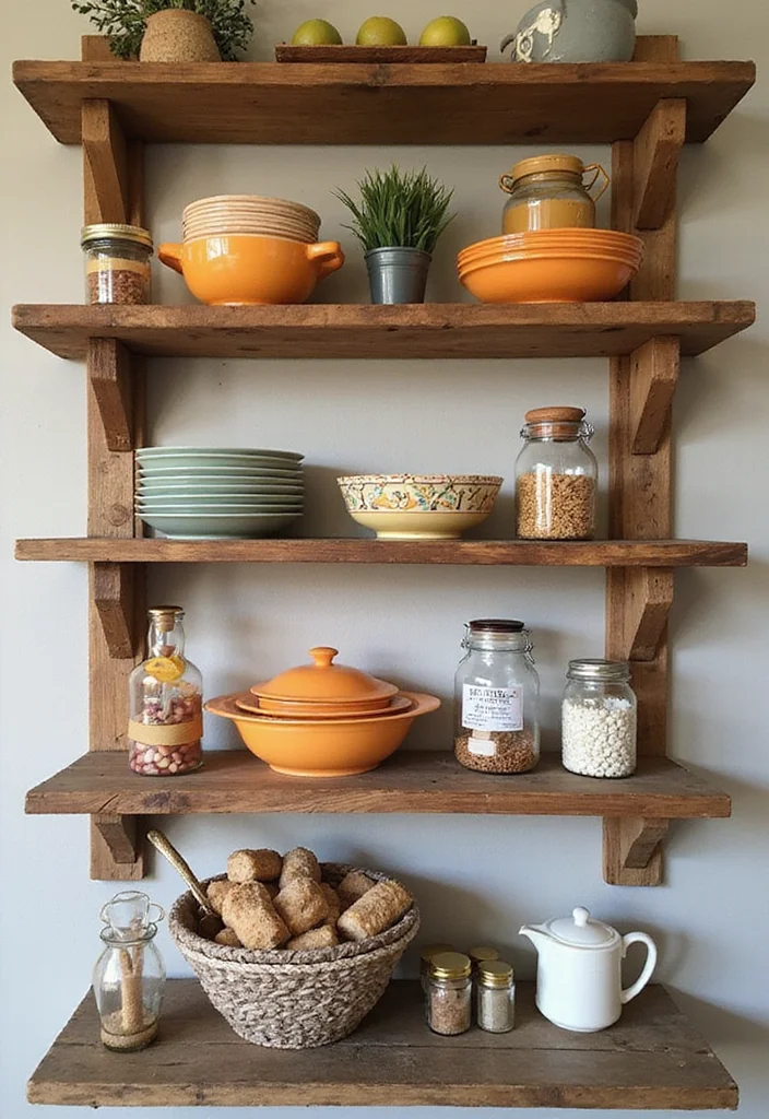 10 Kitchen Pallet Ideas for Rustic Budget Friendly Projects - 1. Stylish Pallet Shelving