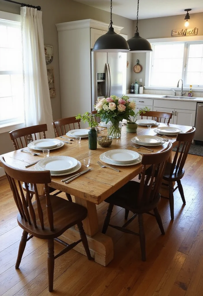 10 Kitchen Pallet Ideas for Rustic Budget Friendly Projects - 2. Rustic Pallet Dining Table