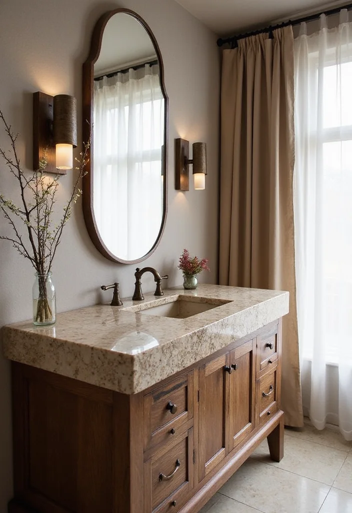 10 Onyx Bathroom Ideas for Bold Luxurious Style - 2. Luxurious Onyx Vanity