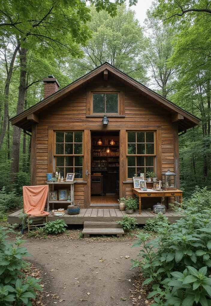 12 Backyard Studio Ideas for Functional Creative Space 1 12 Backyard Studio Ideas for Functional Creative Space - 1. Rustic Shed Studio