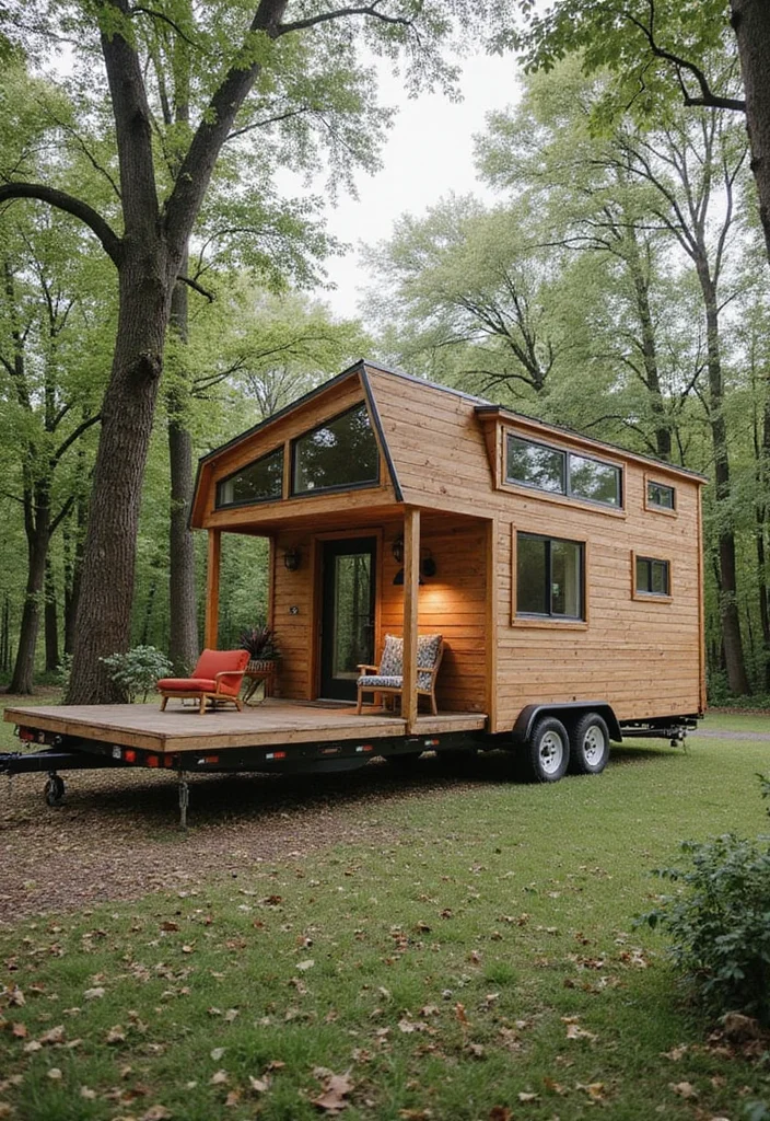 12 Backyard Studio Ideas for Functional Creative Space 23 12 Backyard Studio Ideas for Functional Creative Space - 3. Mobile Tiny House Studio