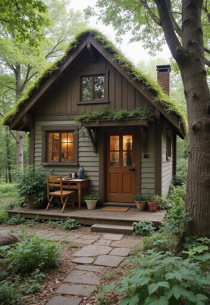 12 Backyard Studio Ideas for Functional Creative Space 67 12 Backyard Studio Ideas for Functional Creative Space - 7. Artist’s Cottage