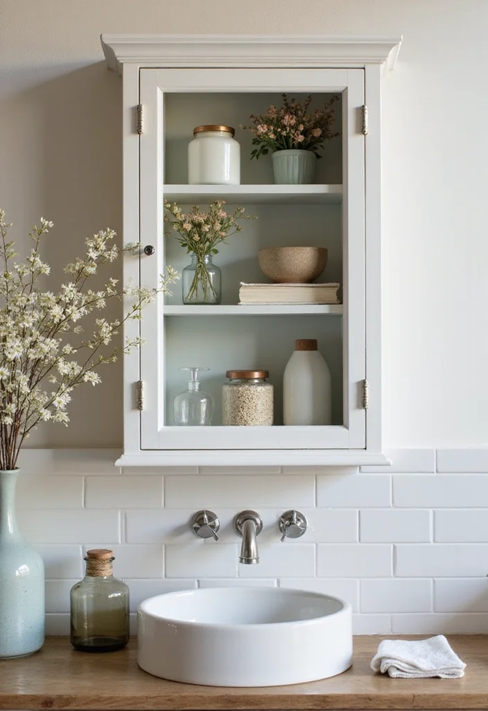 12 Bathroom Medicine Cabinet Ideas for Better Organization - 12. Seasonal Decor Changes