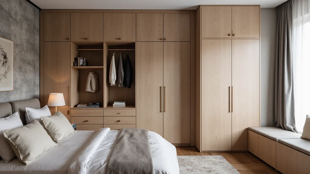 12 Bedroom Ideas With Wardrobe for Smart Integrated Storage