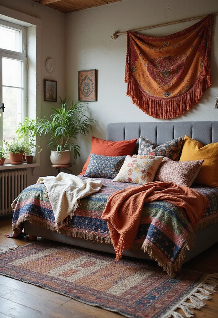 12 Cheap Bedroom Ideas for Easy Budget Home Refresh 45 12 Cheap Bedroom Ideas for Easy Budget Home Refresh - 5. Layered Textiles