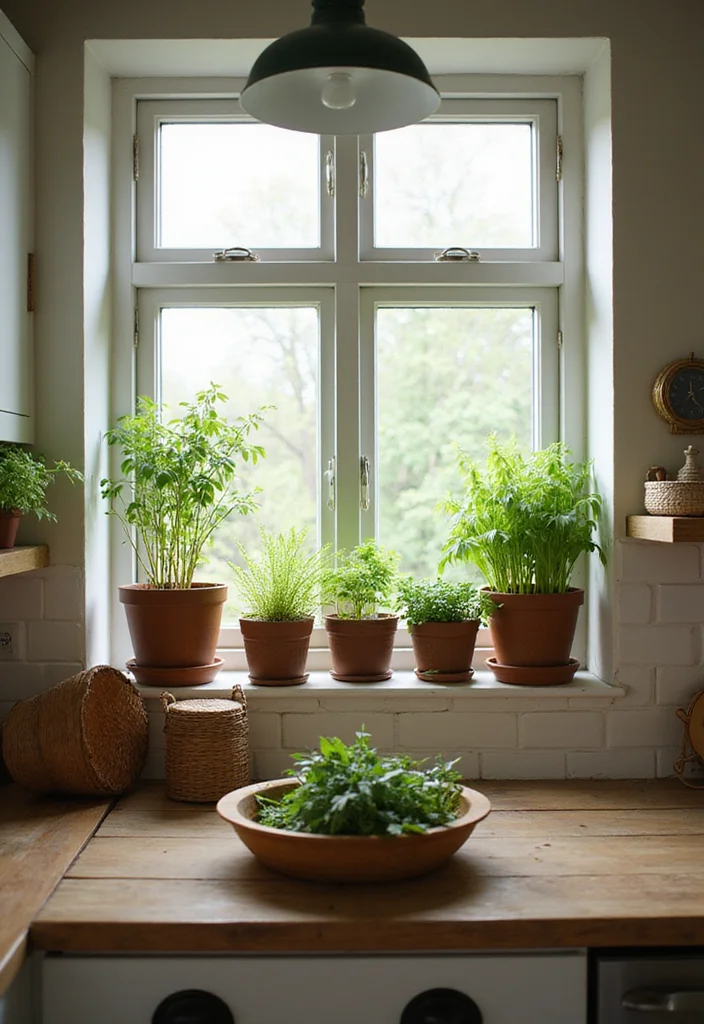 12 Colonial Kitchen Ideas for Classic Timeless Warmth 100 12 Colonial Kitchen Ideas for Classic Timeless Warmth - 10. Natural Elements