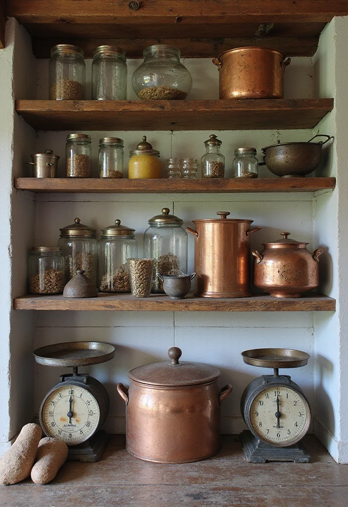 12 Colonial Kitchen Ideas for Classic Timeless Warmth 89 12 Colonial Kitchen Ideas for Classic Timeless Warmth - 9. Vintage Accessories