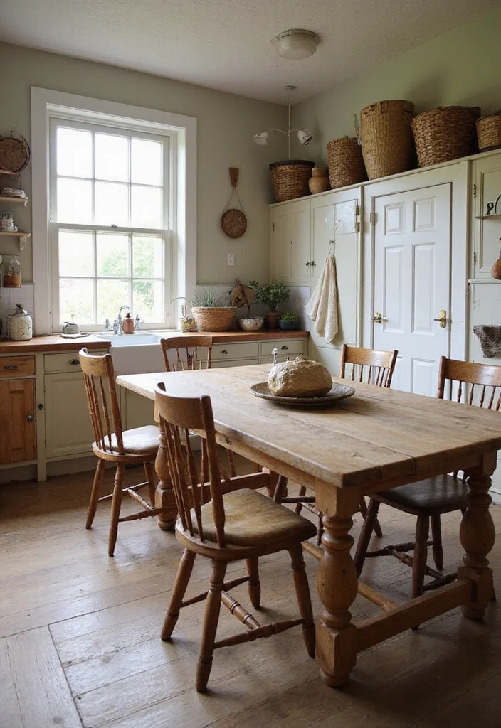 12 Cottage Core Kitchen Ideas for Soft Whimsical Charm - 3. Cozy Farmhouse Style