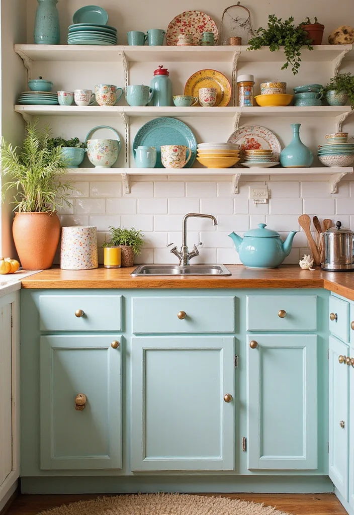 12 Cottage Core Kitchen Ideas for Soft Whimsical Charm - 6. Whimsical Kitchen Designs